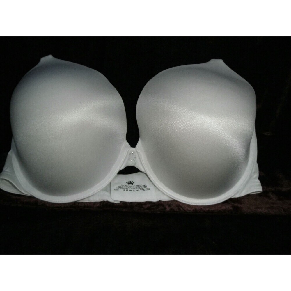 NEW by KATHLEEN KIRKWOOD, BRA WHITE CUSTOMIZED TRULIFT, SLIGHT LIFT SIZE 40DD